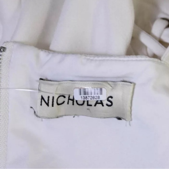 Nicholas Womens Christina Side Tie Mini Dress Size 2 - Picture 7 of 7